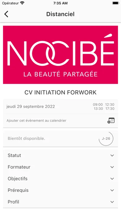 Captures d'écran de Noci Learning