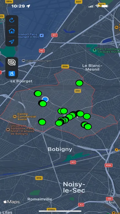 Capturas de tela do EasyParkDrancy