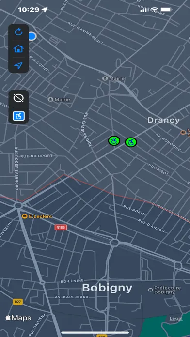Capturas de tela do EasyParkDrancy