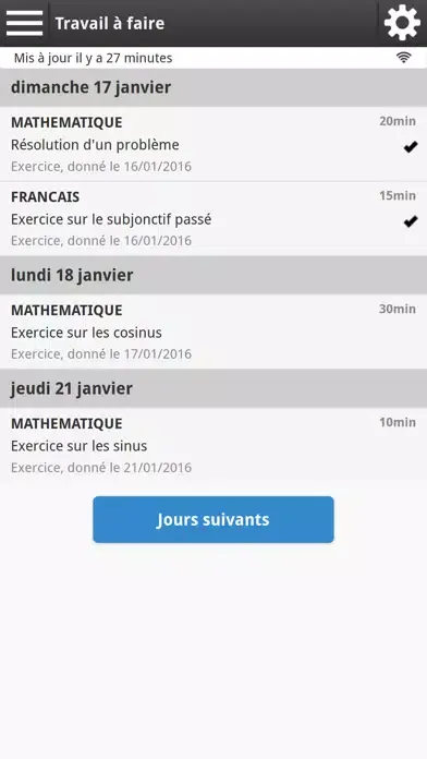 Captures d'écran de ECLAT-BFC