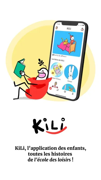 Capturas de pantalla de KiLi, l'appli des enfants