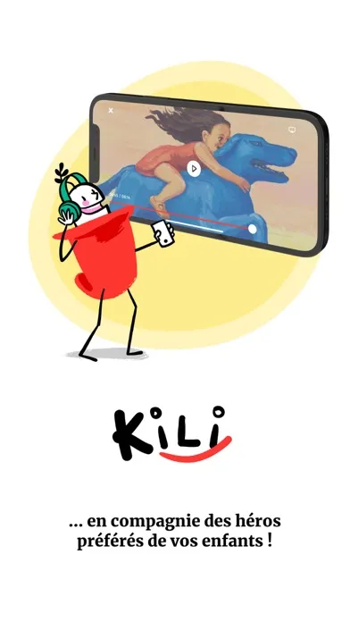 Capturas de pantalla de KiLi, l'appli des enfants