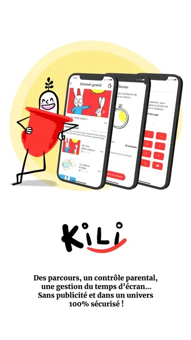 Capturas de pantalla de KiLi, l'appli des enfants