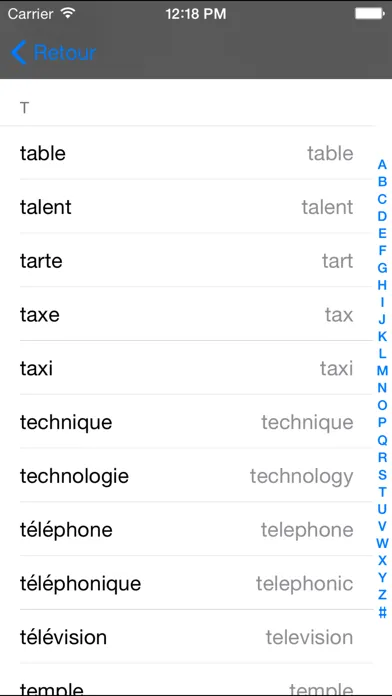 Tangkapan skrin 400 expressions pour apprendre l'anglais