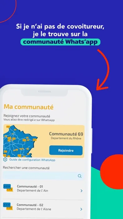 FranceCovoit Prime covoiturage スクリーンショット