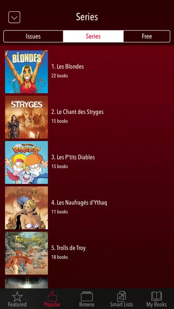Скриншоты Delcourt Soleil French Comics.