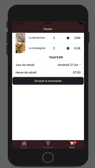 Tangkapan skrin Boulangerie Pâtisserie Payeur