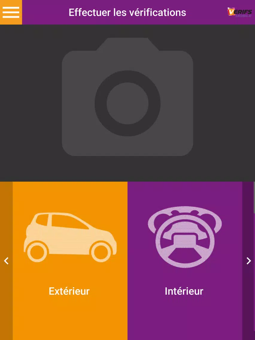 Tangkapan skrin Verifs Mobile iPad 