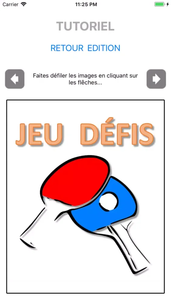 Captures d'écran de Jeu Défis
