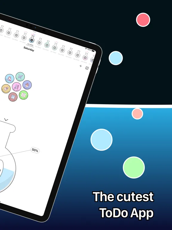Tangkapan layar Cute Daily ToDo iPad 