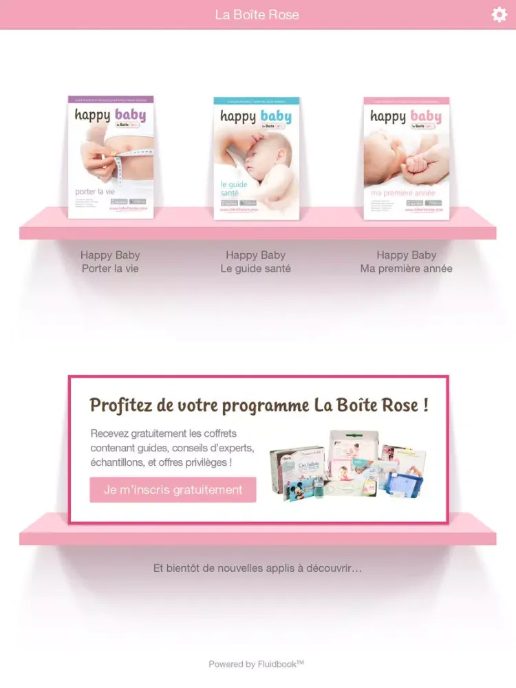Capturas de pantalla de La Boîte Rose – Le programme avantages des futurs et jeunes parents iPad 