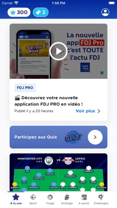 FDJ Pro Screenshots