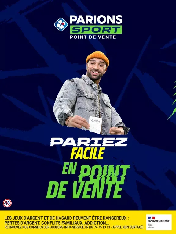 Screenshot di Parions Sport Point de vente iPad 