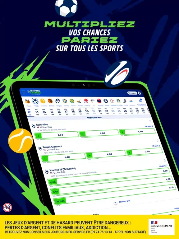 Screenshot di Parions Sport Point de vente iPad 