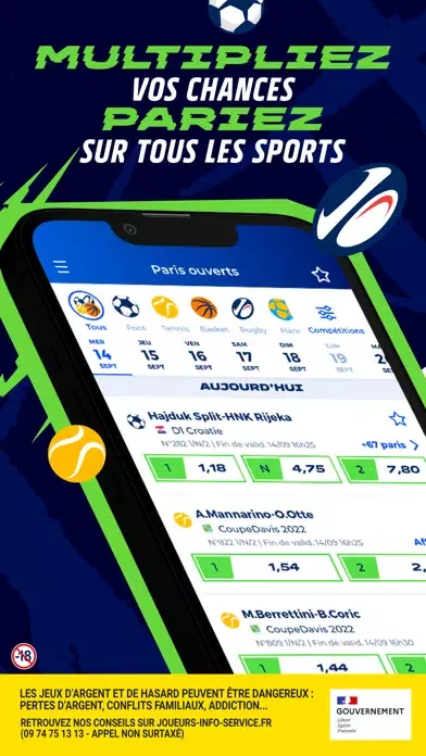 Screenshot di Parions Sport Point de vente