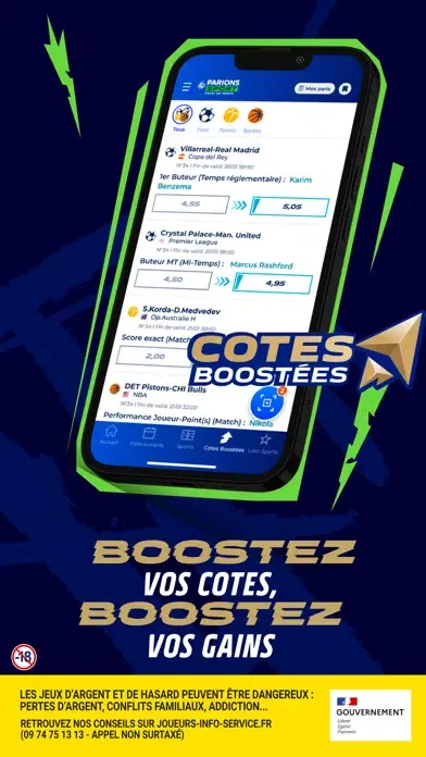 Screenshot di Parions Sport Point de vente