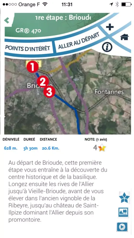 Sources et Gorges de l'Allier應用截圖