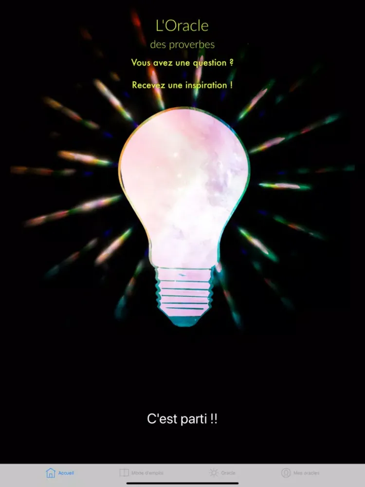 صور Oracle des proverbes iPad 