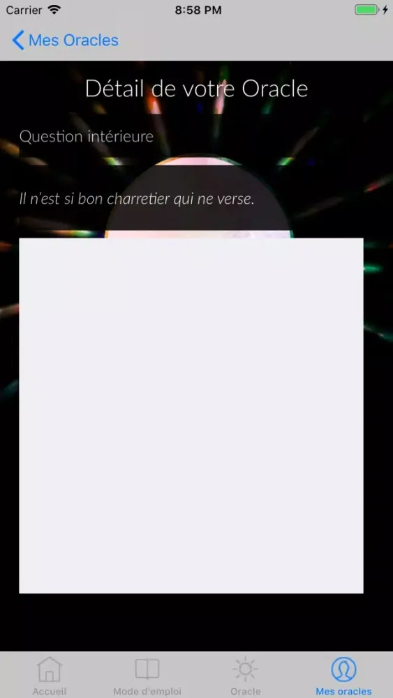 صور Oracle des proverbes