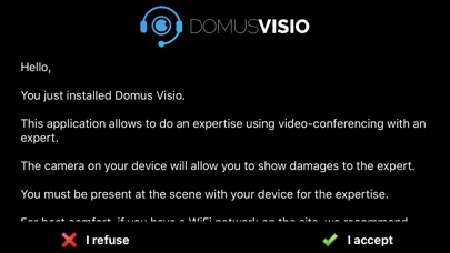 Tangkapan layar Domus Visio