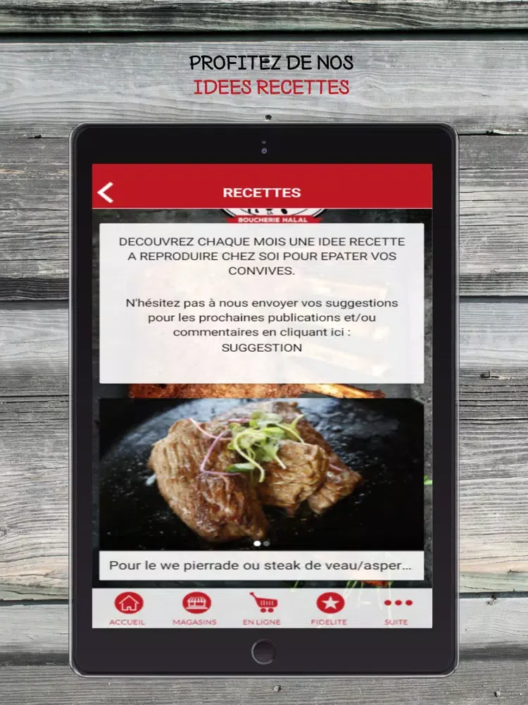Saveurs du Monde 57 iPad  Screenshots