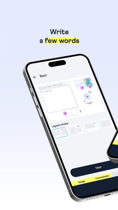 Fizzer - Personalized Cards سکرین شاٹس