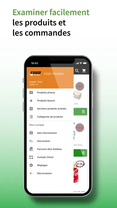 Zrzuty ekranu Food Trading