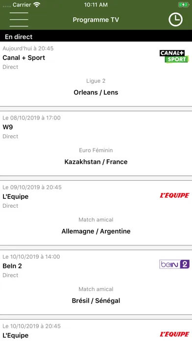 Actu Live Foot & Mercato Ekran Görüntüleri