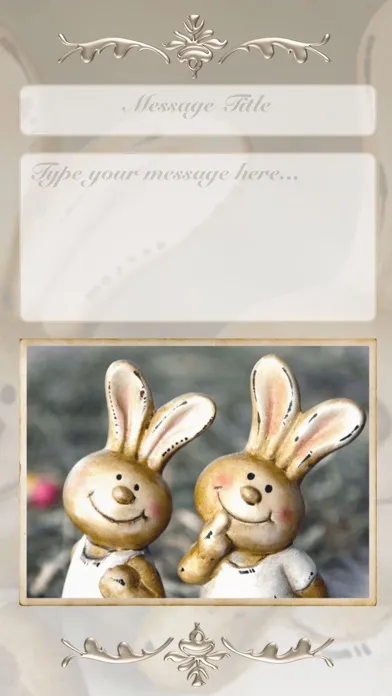 Ảnh chụp màn hình của Happy Easter • Greeting cards
