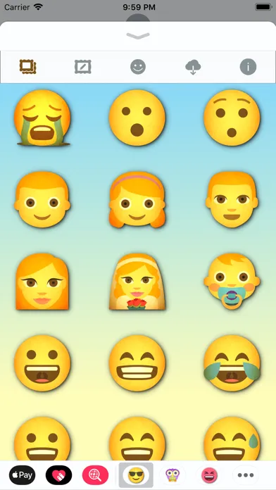 Скриншоты Amazing Emoji • Stickers