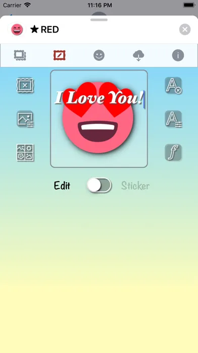 Capturas de pantalla de RED Emoji • Stickers