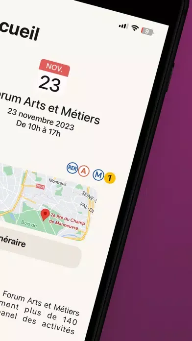 Ảnh chụp màn hình của Forum Arts et Métiers