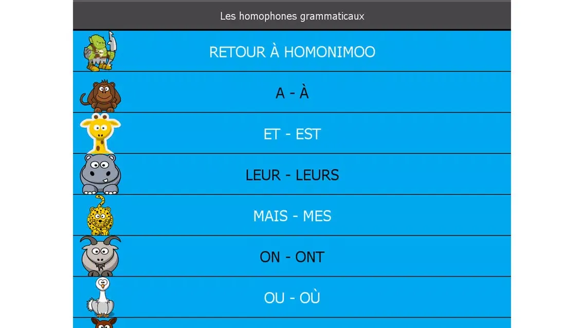 Homonimoo应用截图