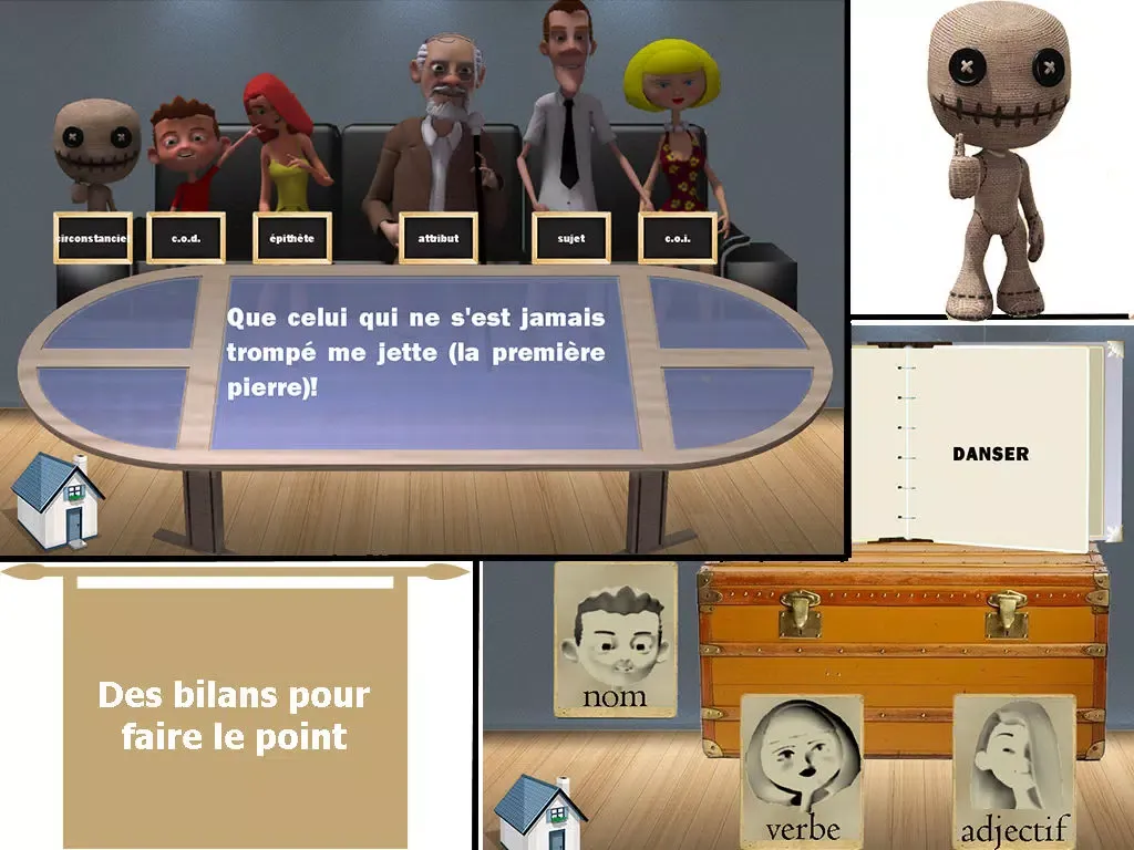 Capturas de tela do La famille de Momot: nature & fonction iPad 