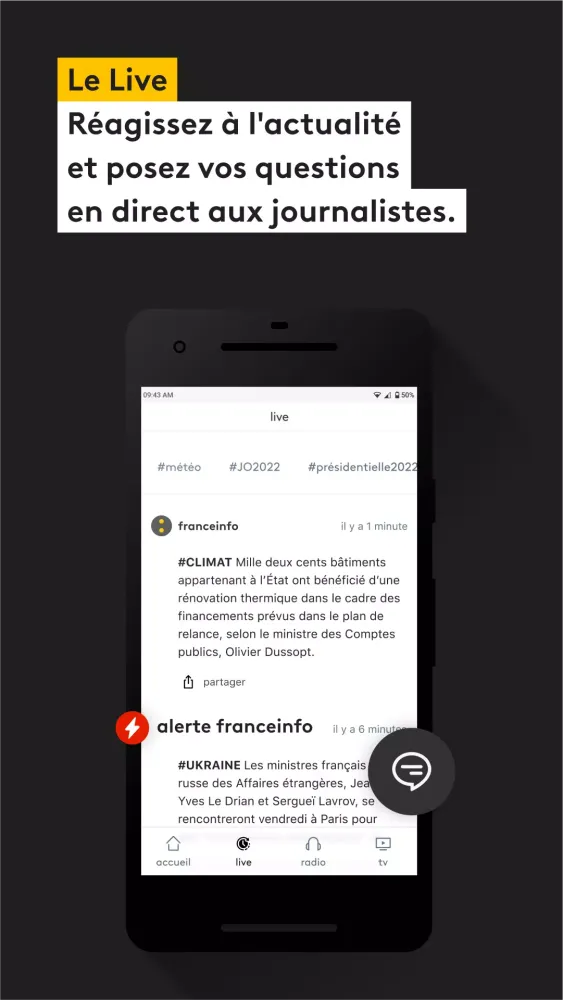 franceinfo Screenshots