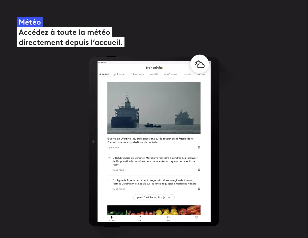 franceinfo Screenshots