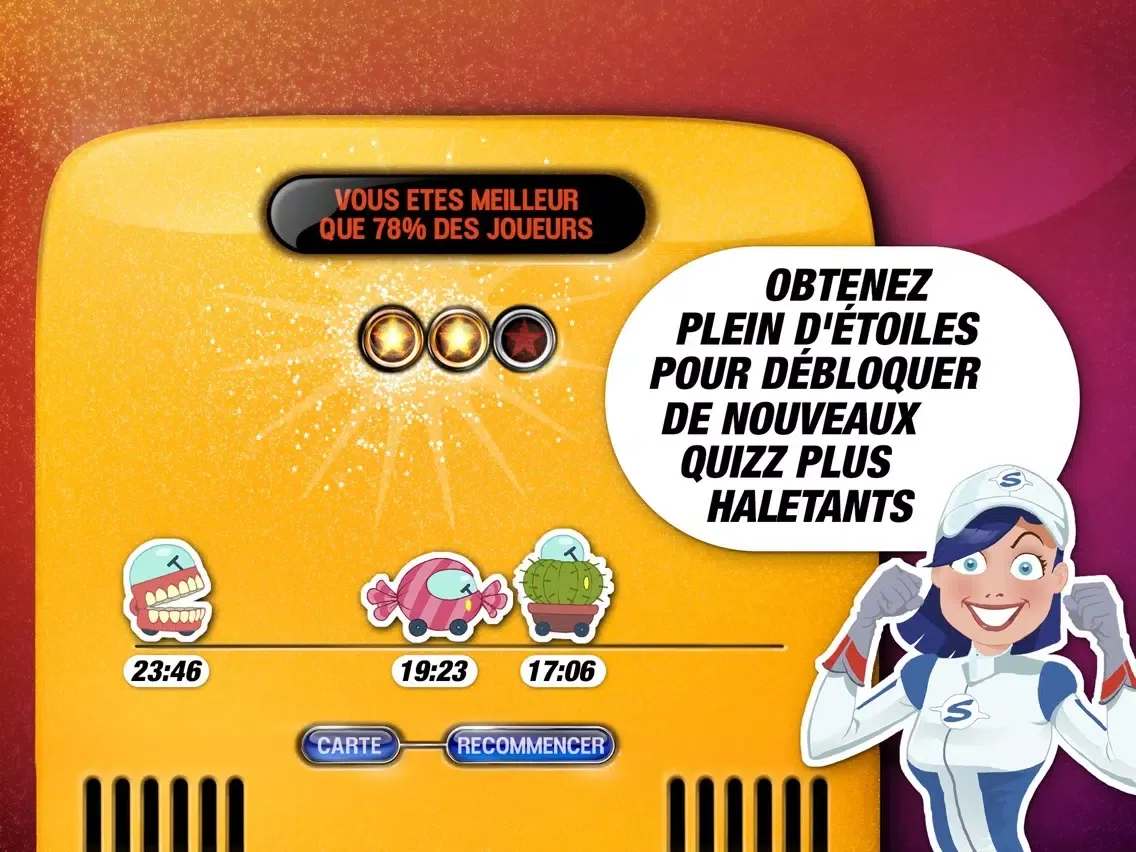 Capturas de pantalla de Speed Quizz, le jeu de quizz aux questions délirantes ! iPad 