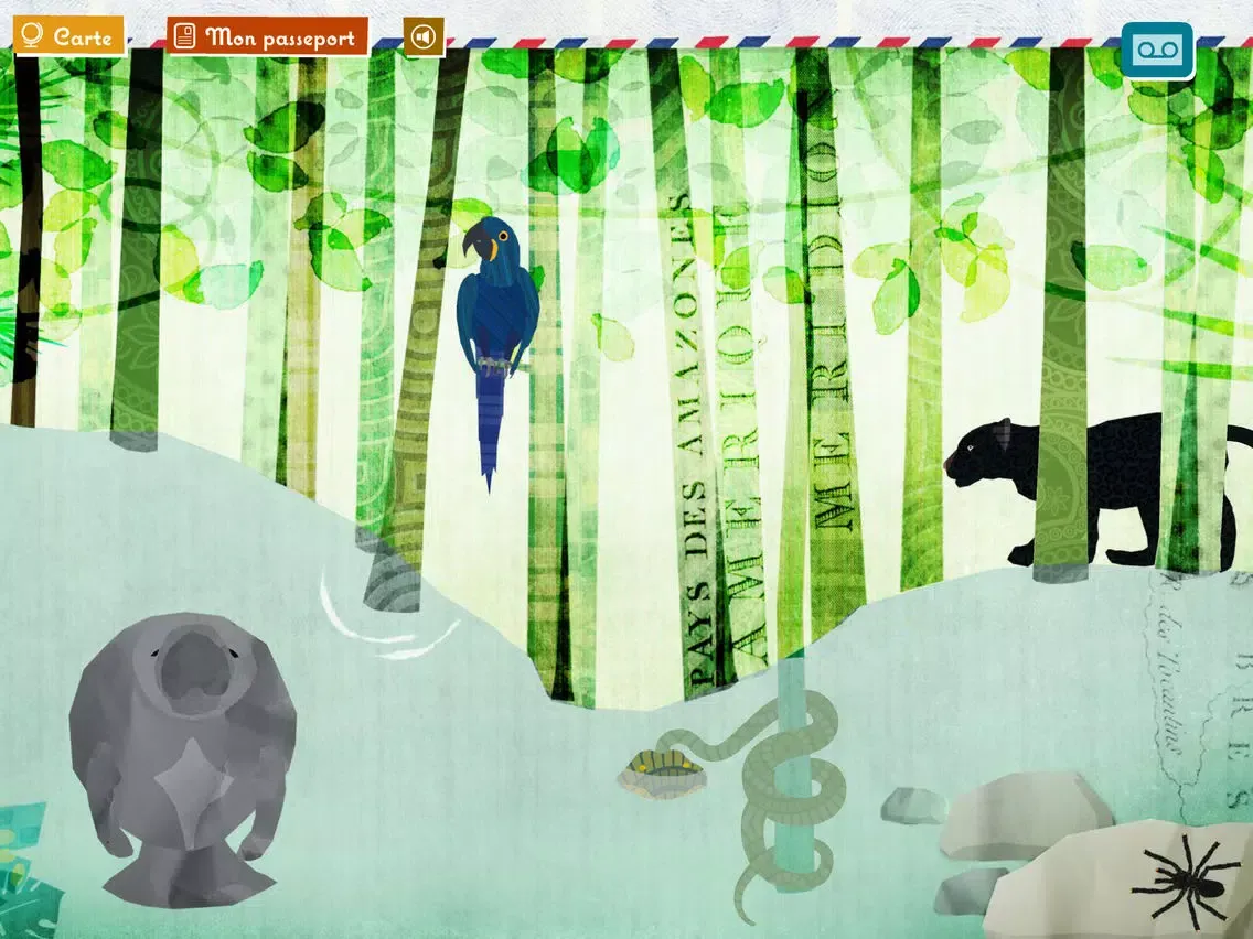Le voyage d’Adeline la girafe iPad  سکرین شاٹس