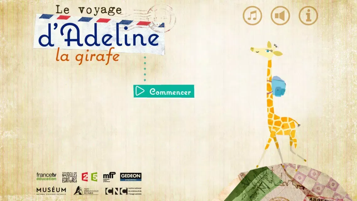Le voyage d’Adeline la girafe سکرین شاٹس