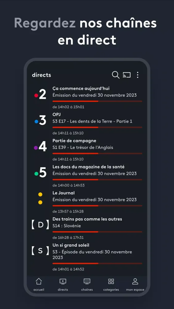 france•tv : direct et replay應用截圖