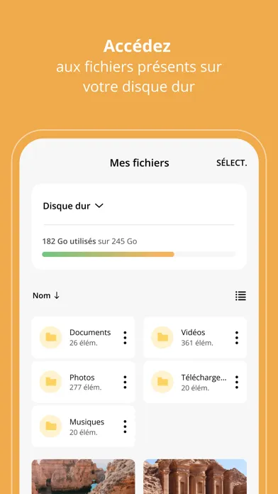 Freebox Files Screenshots