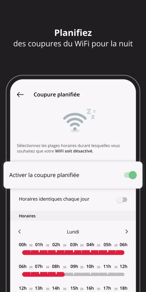 Zrzuty ekranu Freebox Connect