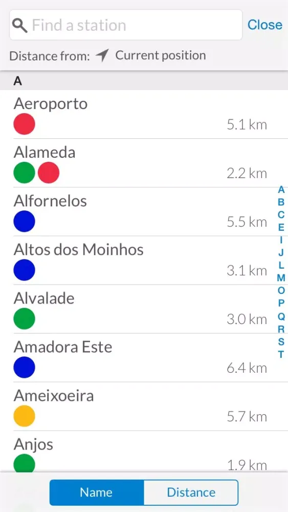 ภาพหน้าจอของ METRO : Lisbon