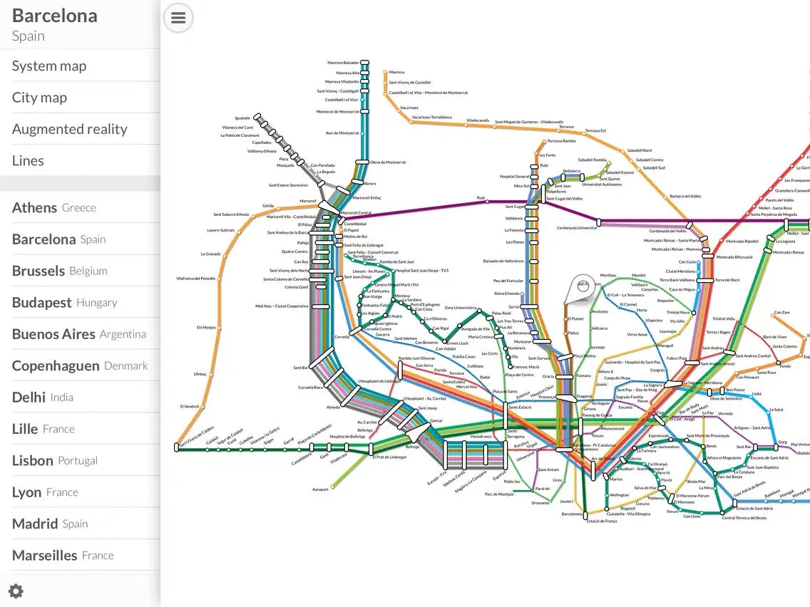 Metro Mapp Lite iPad  Screenshots