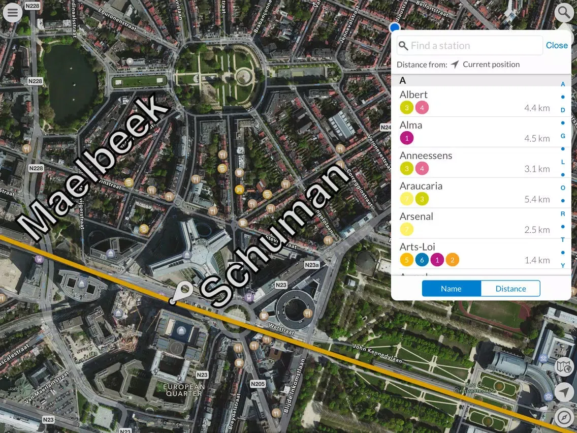Metro Mapp Lite iPad  Screenshots