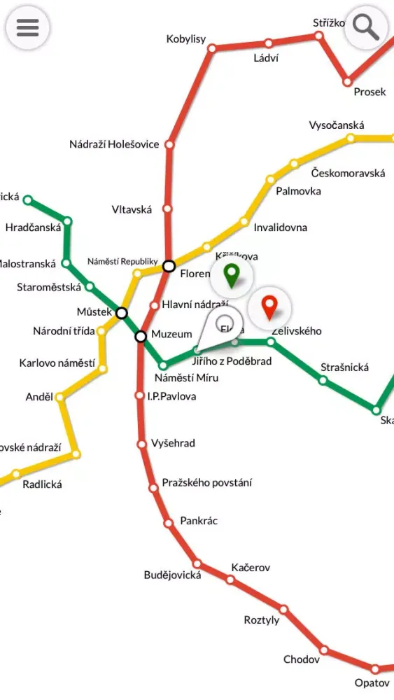 Capturas de tela do METRO : Prague