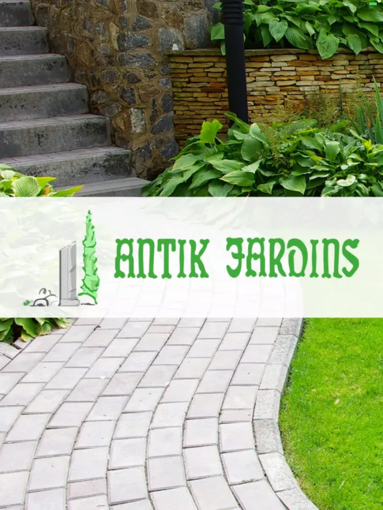 ภาพหน้าจอของ Antik Jardins iPad 