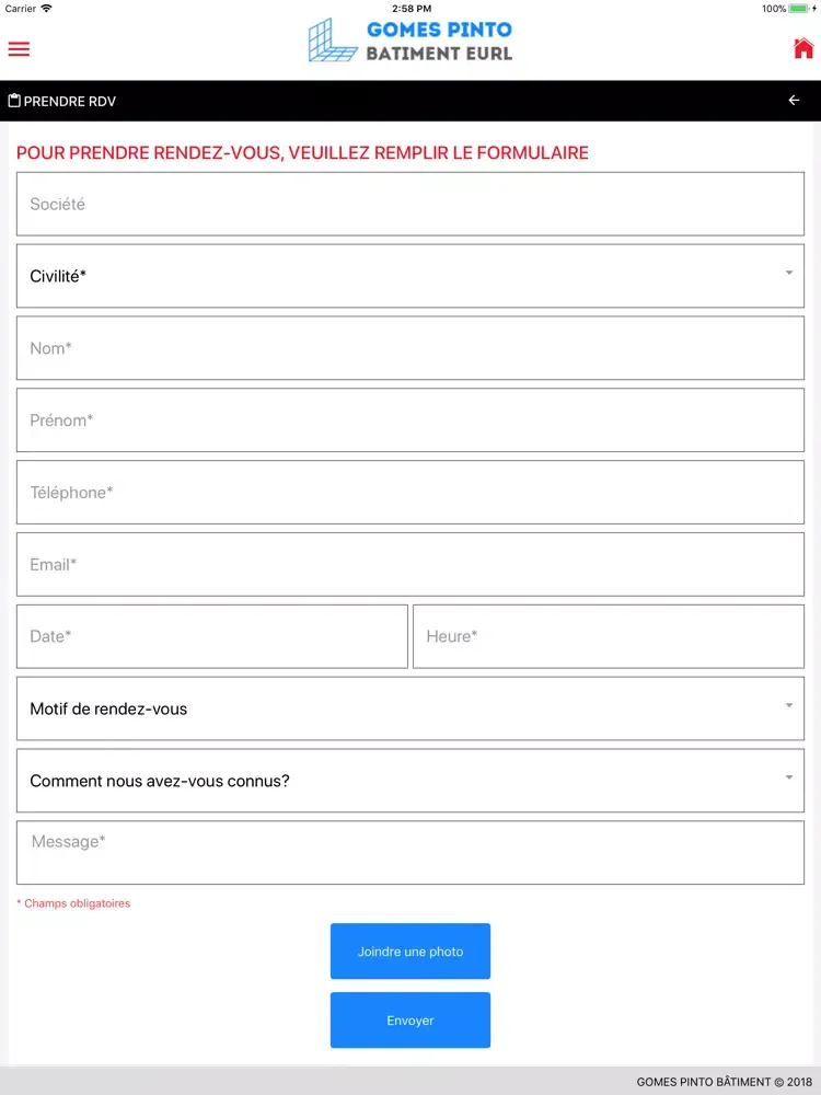 Gomes Pinto iPad 应用截图