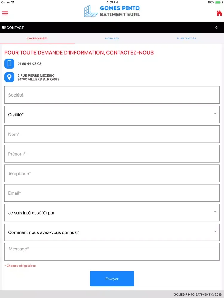 Gomes Pinto iPad 应用截图