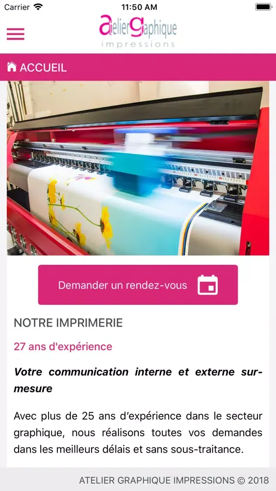 Atelier Graphique Impressions Screenshots